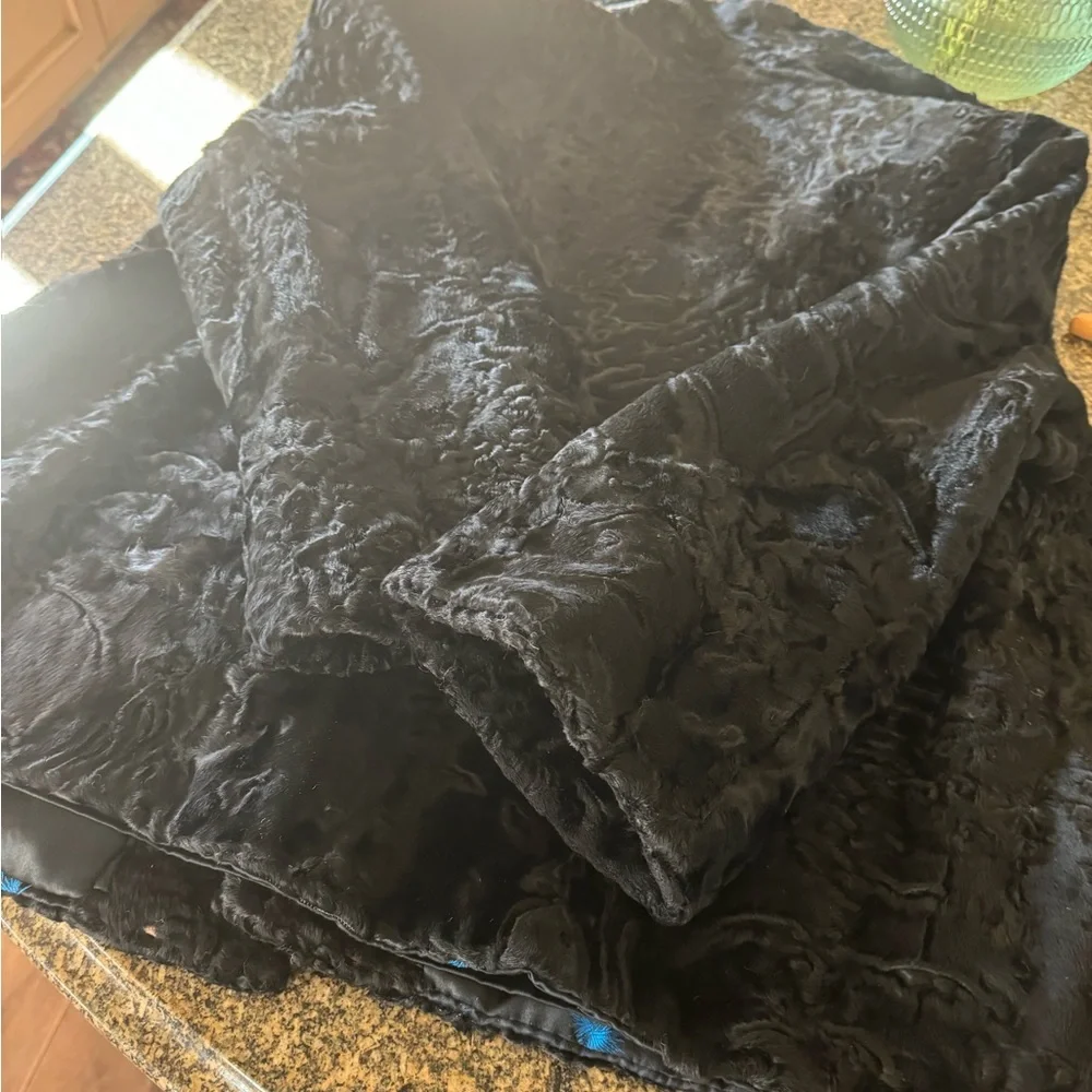 Vintage astrakhan swing coat - Picture 6 of 10